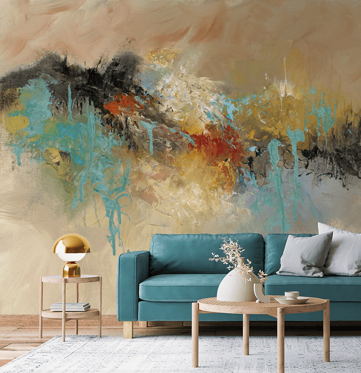 Modern wallpaper installation
